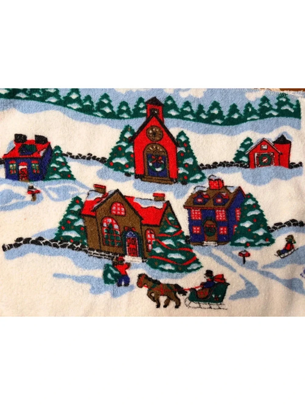 Lot of 10 Vintage Christmas Craft Towels
